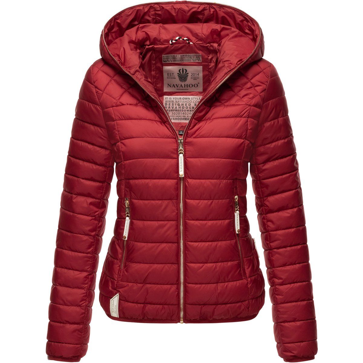 Leichte Steppjacke mit Kapuze