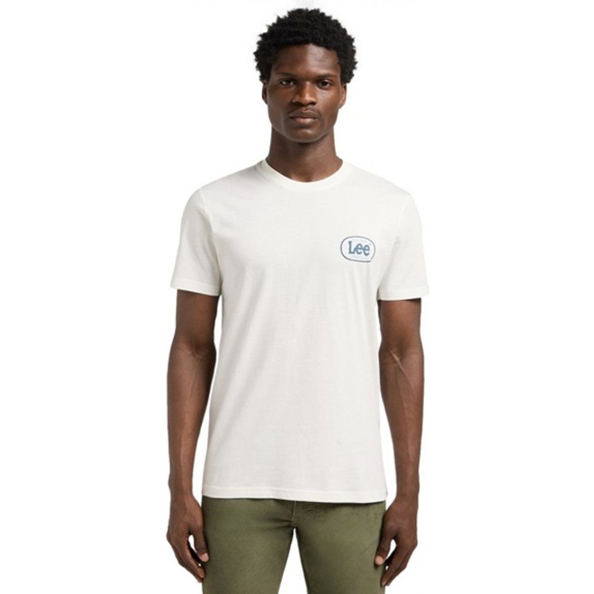 Klassisches Baumwoll-T-Shirt mit Logo
