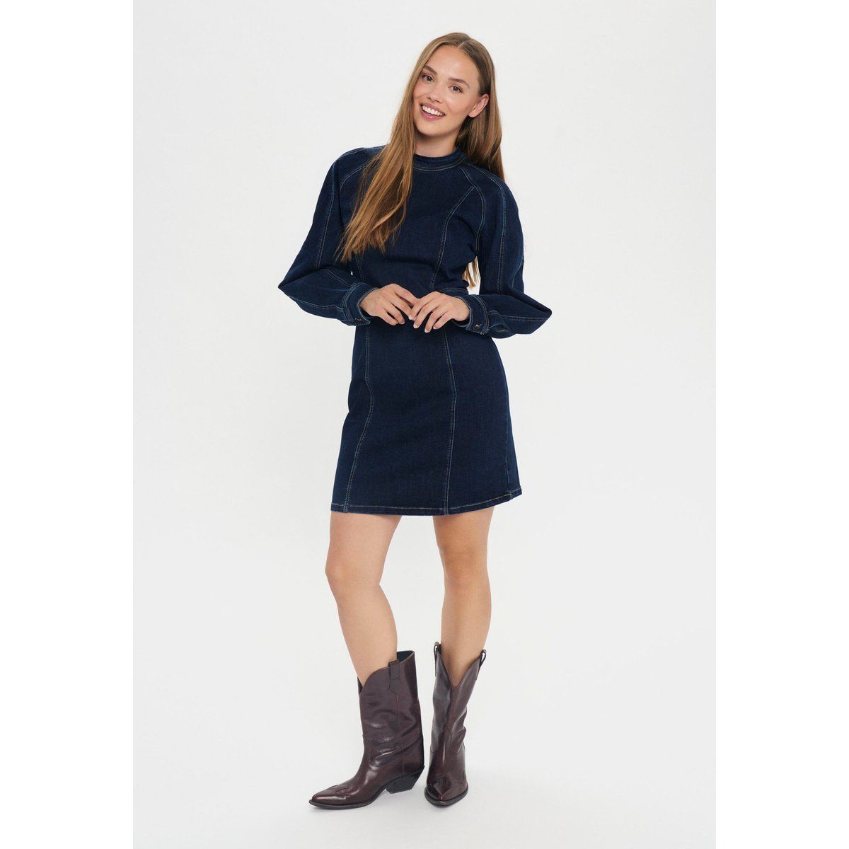 Denimkleid NoeSZ Denimkleid Fitted