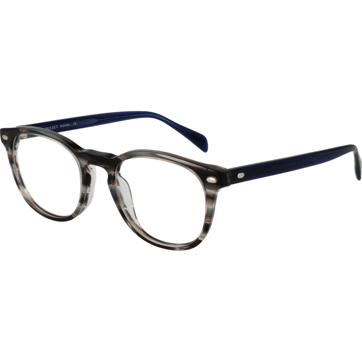 Runde Vollrandbrille aus Acetat