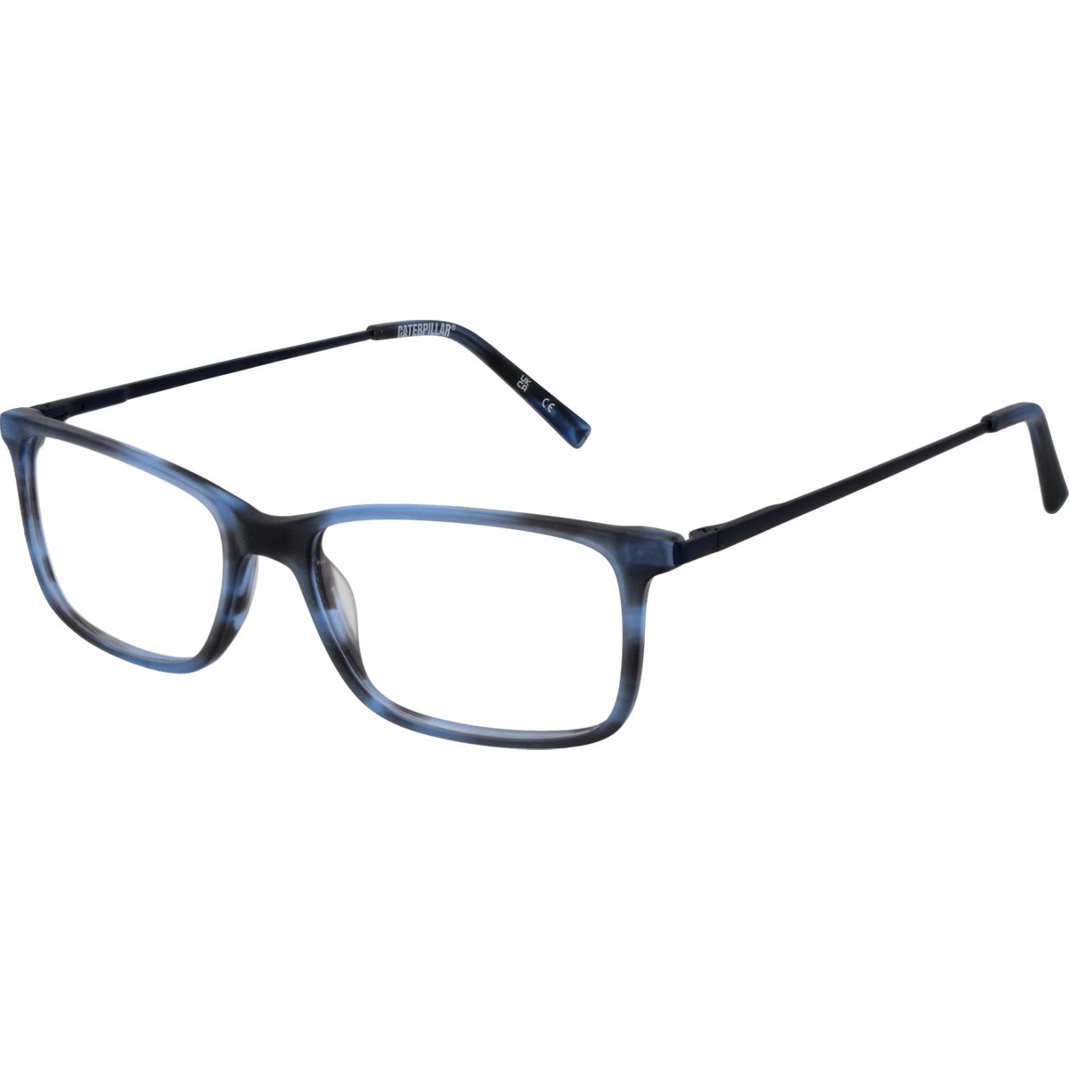 Rechteckige Acetat-Brille mit Vollrand