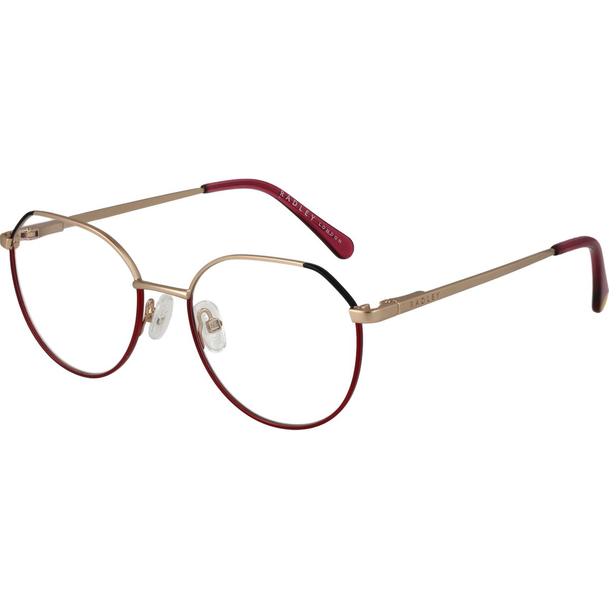 Runde Metallrahmen-Brille