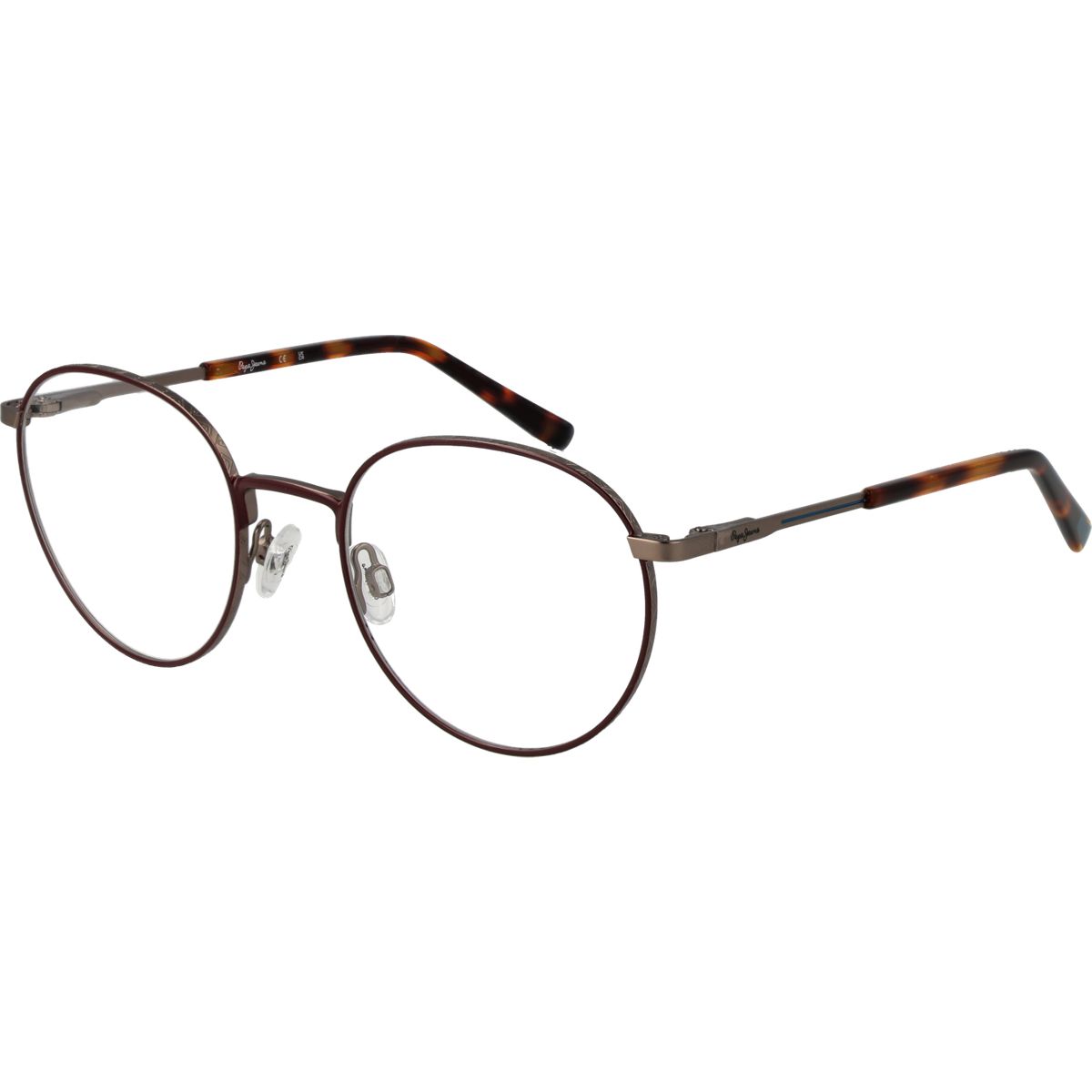 Runde Panto Stil Metallbrille