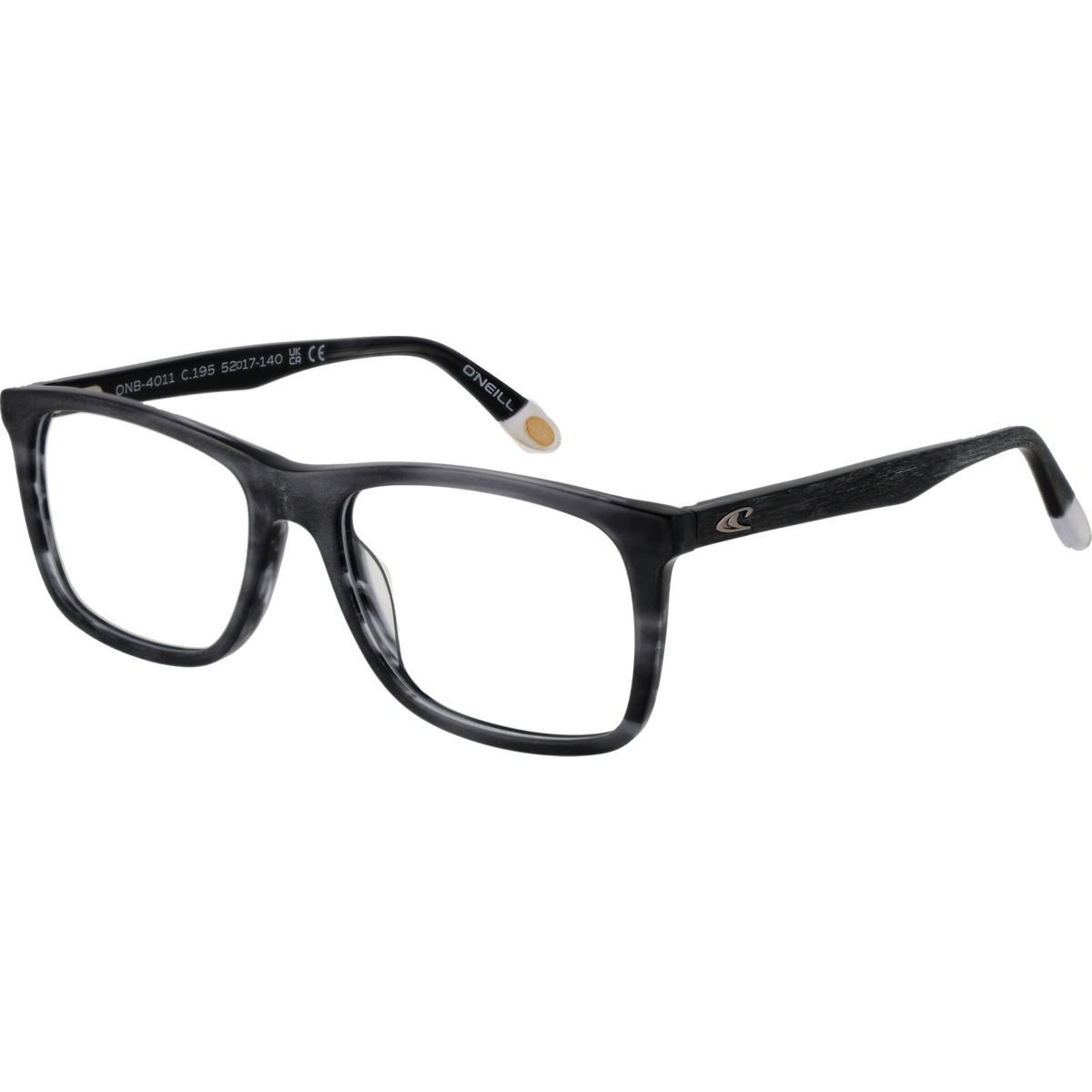 Rechteckige Acetat-Brille mit Vollrand