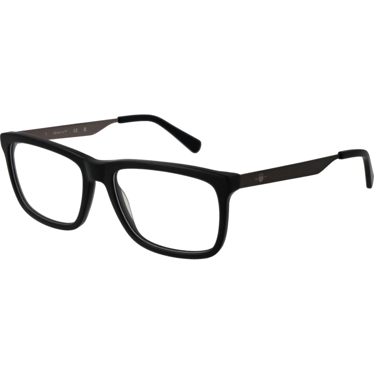 Rechteckige Vollrand-Acetat-Brille