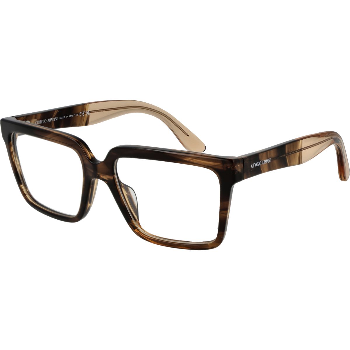 Quadratische Unisex-Brille mit Vollrand
