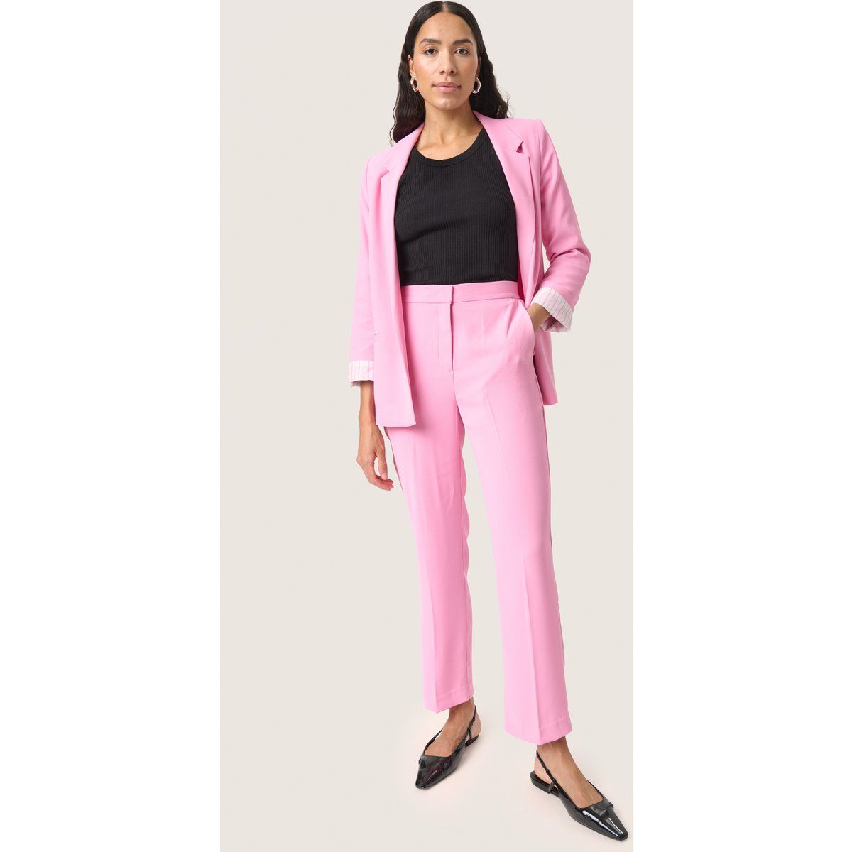 Elegante Hose mit geradem Bein