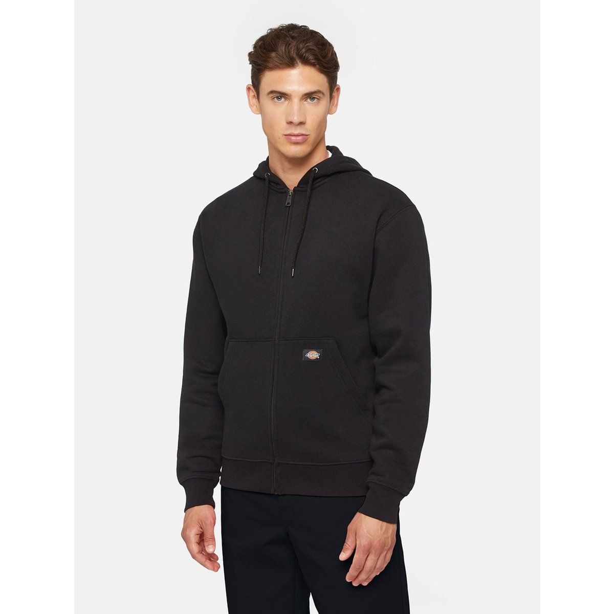 Dickies Everyday Fleece Zip Herren Schwarz Fleecejacke