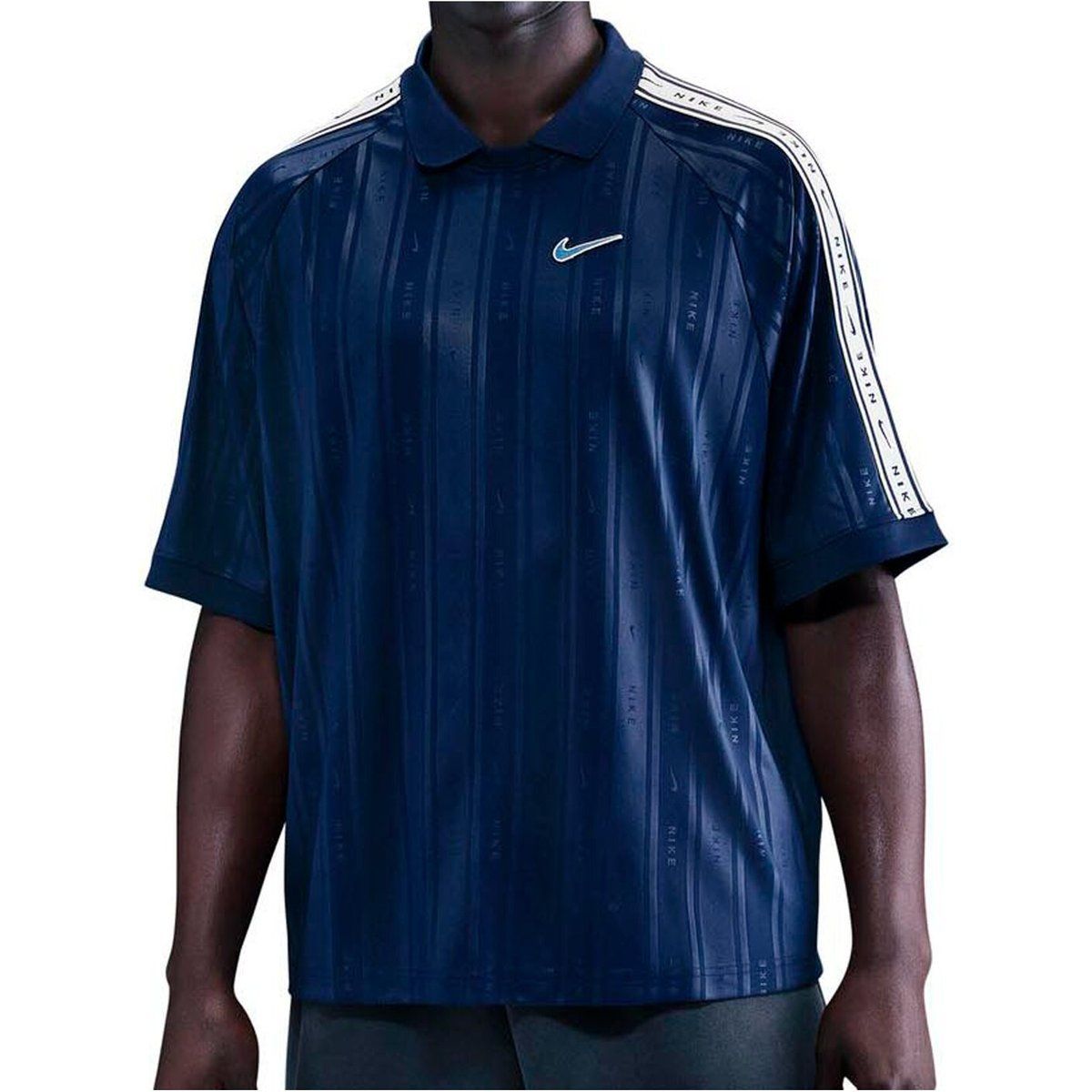 Herren Nike Gestreiftes Poloshirt