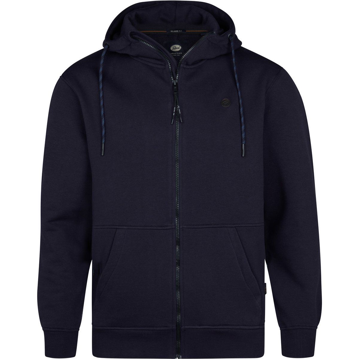 Herren-Hoodie aus Baumwolljersey mit Reißverschluss