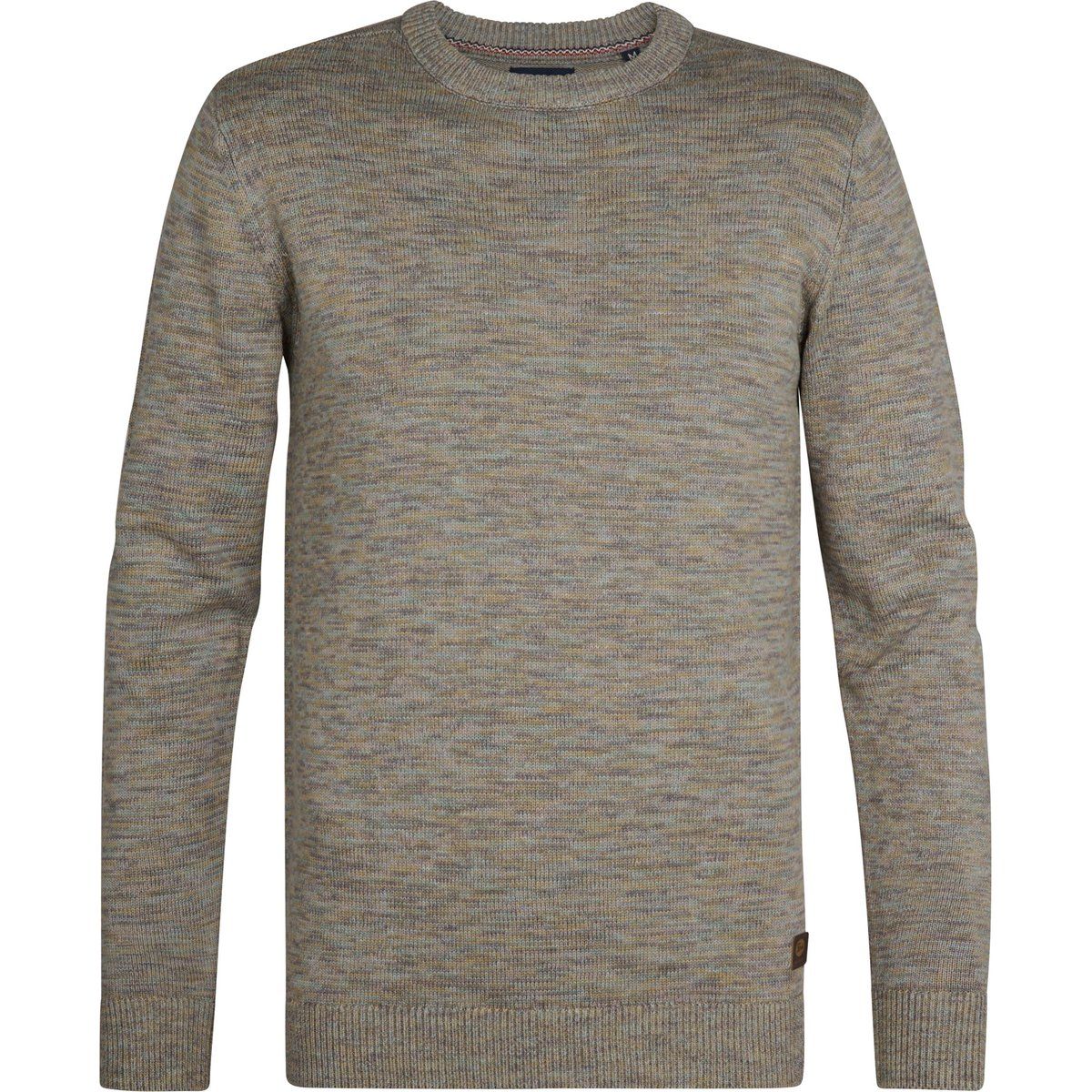 Herren Strickpullover mit Rundhalsausschnitt