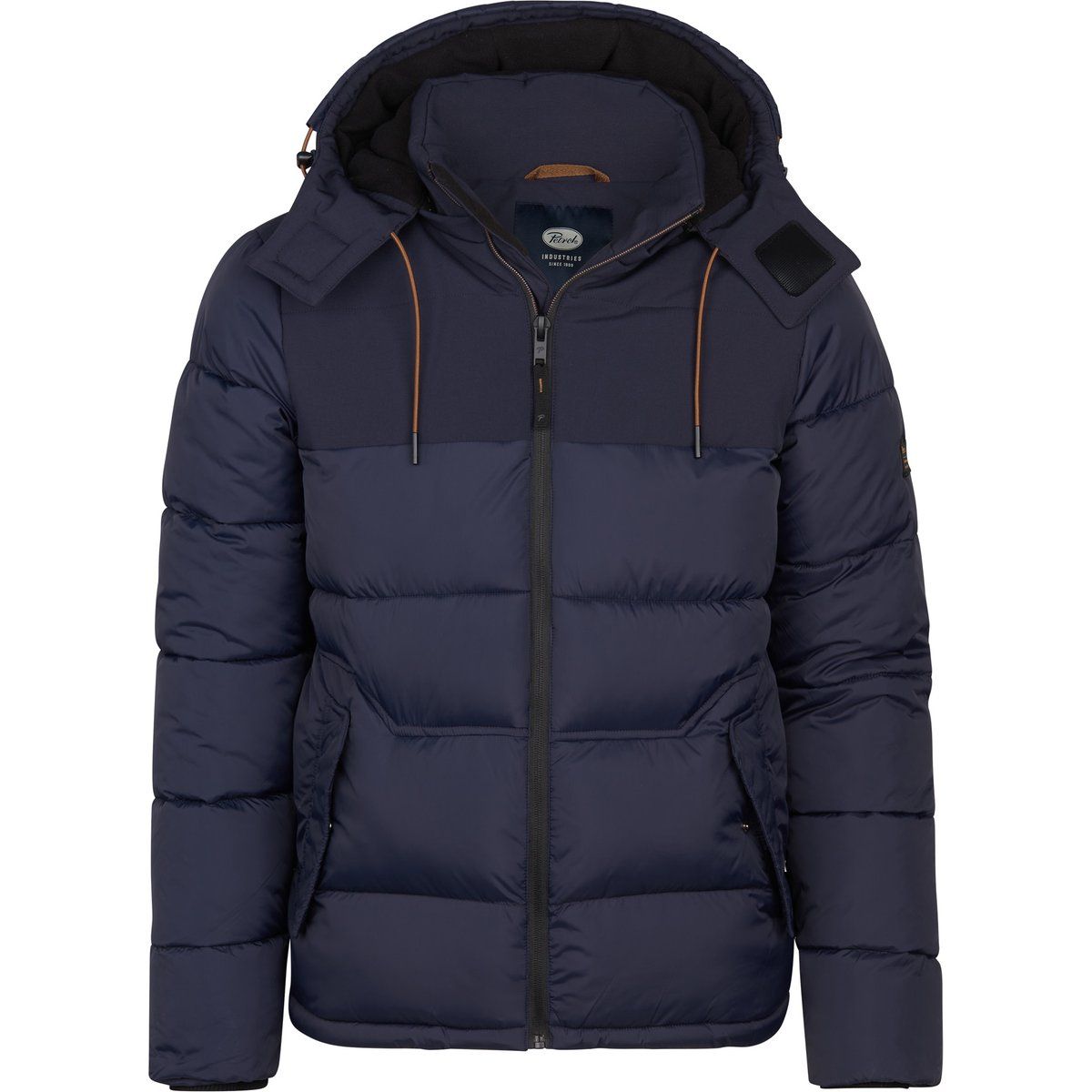 Herren Winterjacke mit Kapuze und Füllung