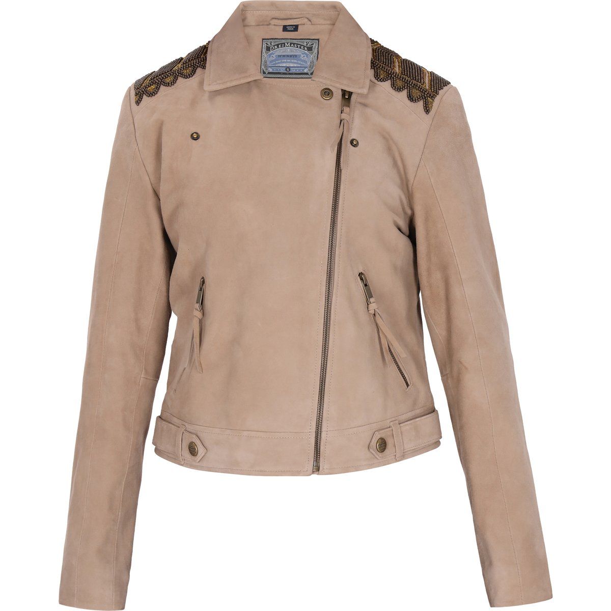 Dreimaster Jacke Frauen hellbeige