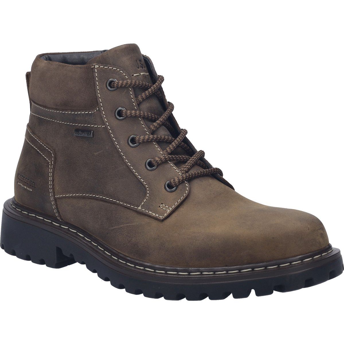 Klassischer Leder-Ankle-Boot