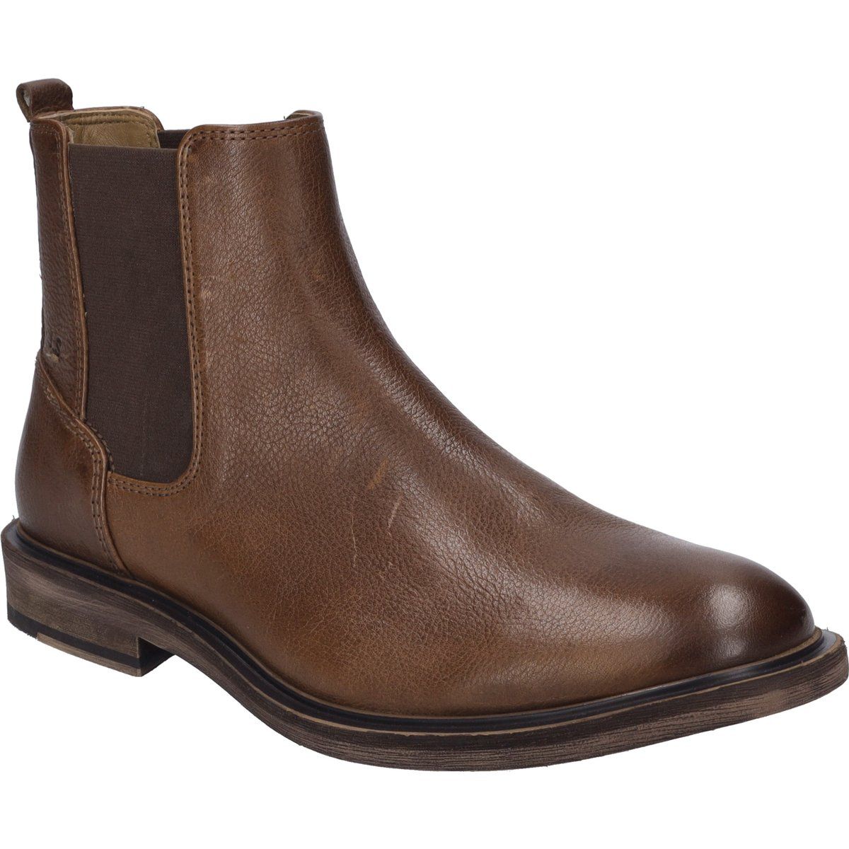Herren Chelsea Lederstiefelette