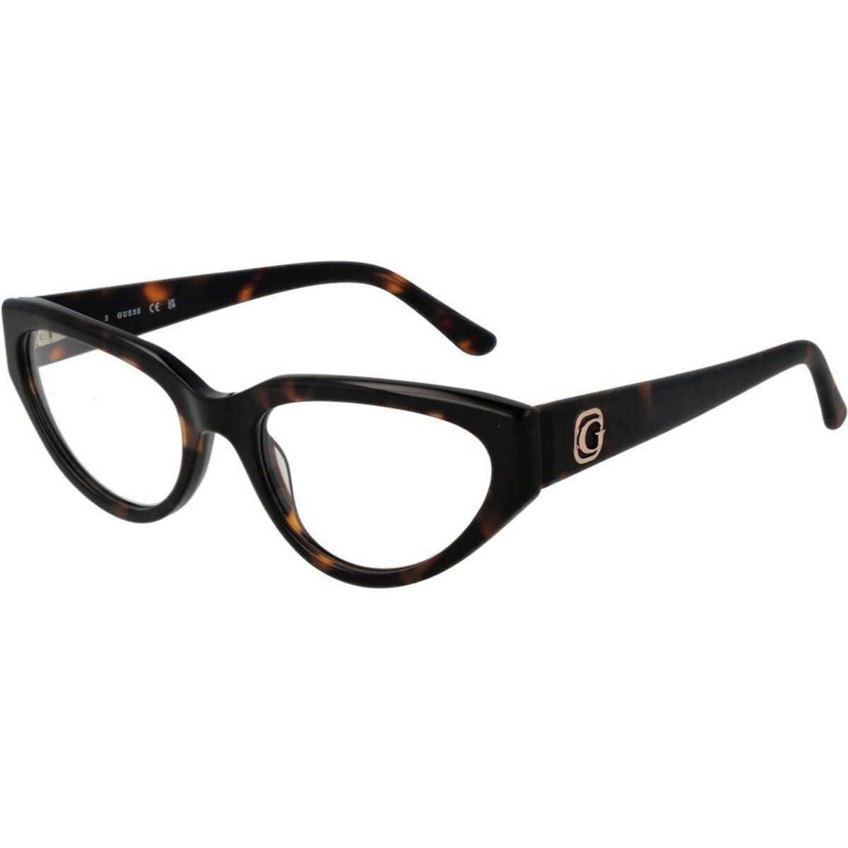 Brille mit Katzenaugen-Rahmen