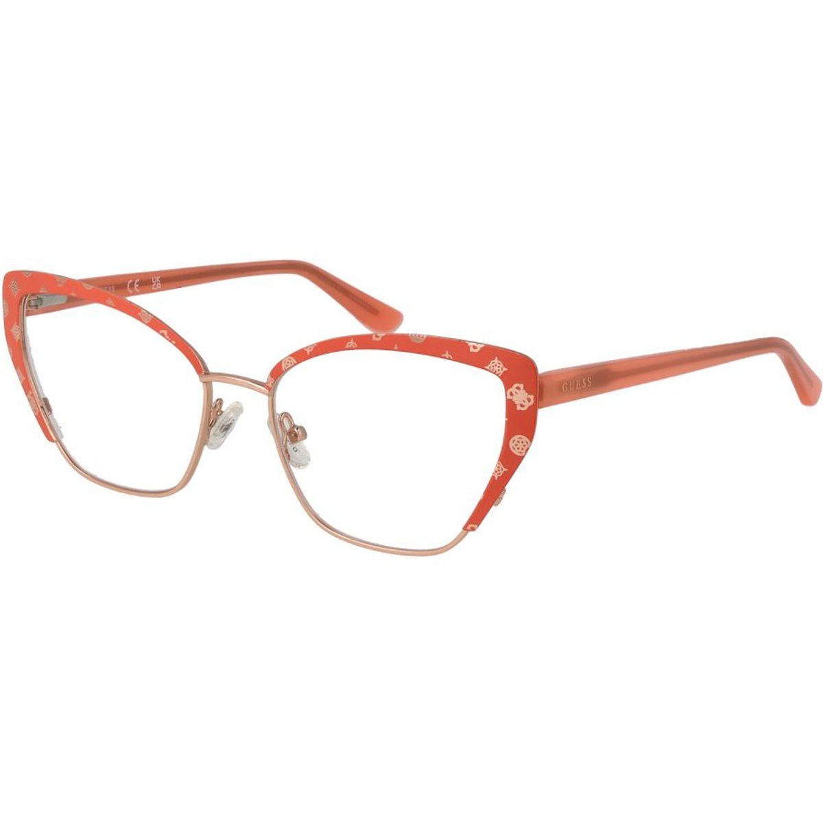 Gemusterte Katzenaugen-Brille