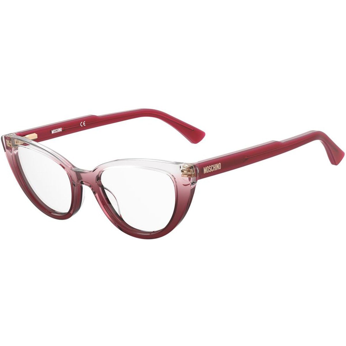 Cat Eye Brille Rotverlauf
