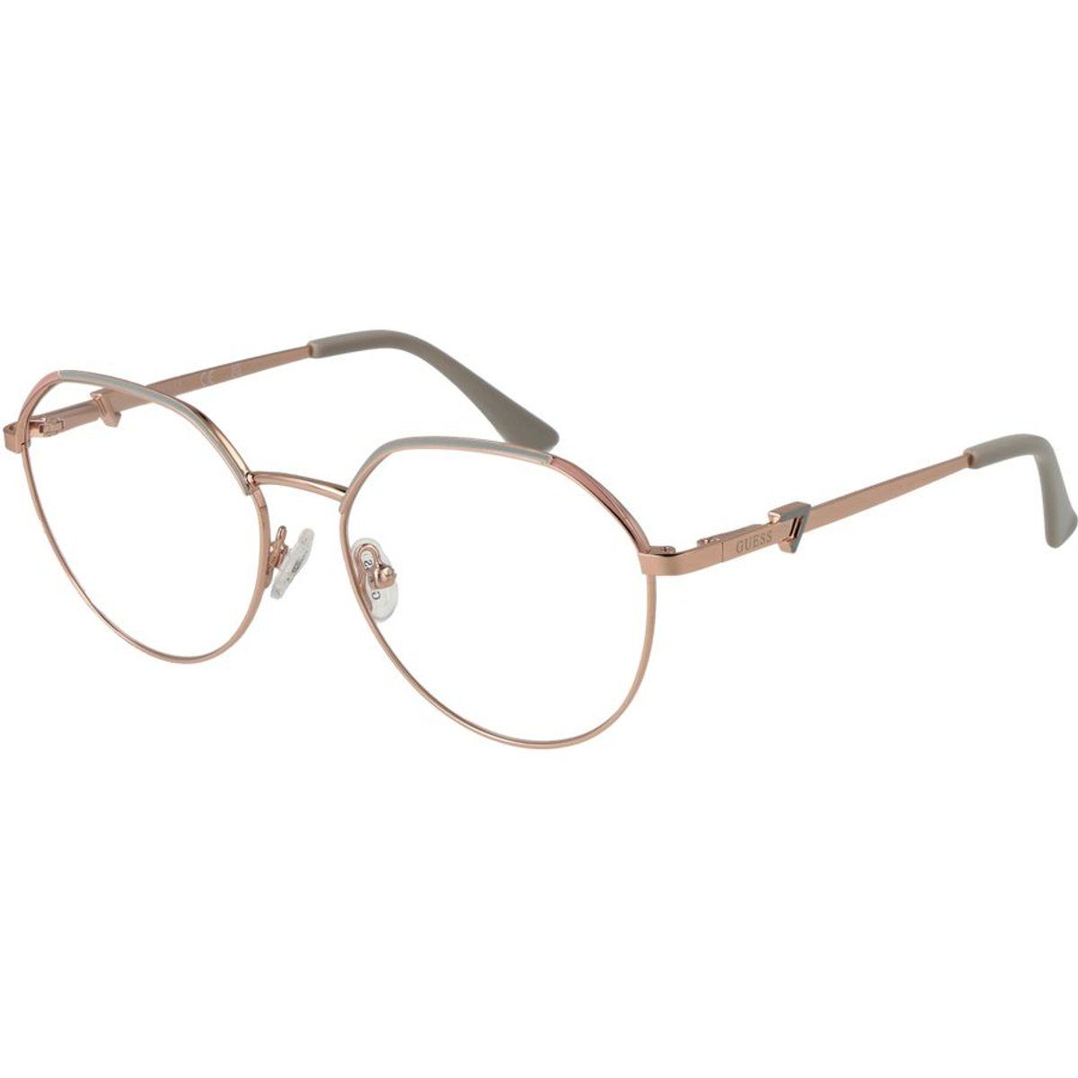 Runde Brille mit Metallgestell