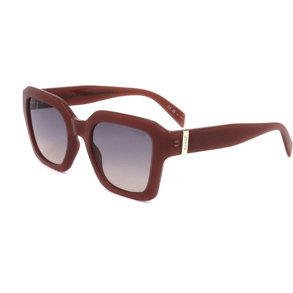 Quadratische Sonnenbrille mit Farbverlauf