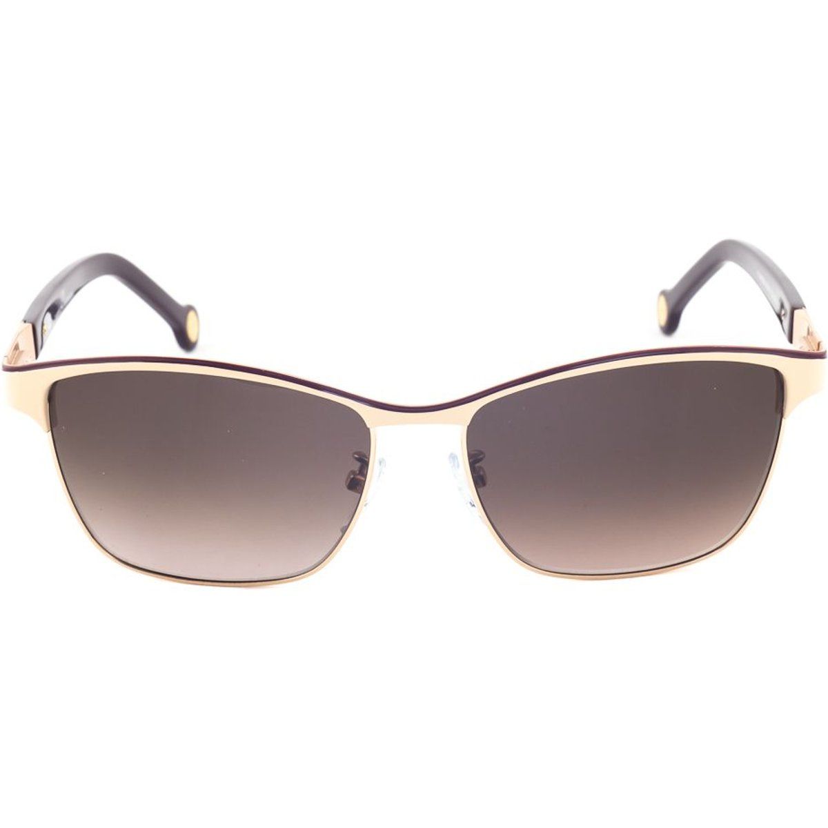 Goldfarbene braune Farbverlauf Sonnenbrille