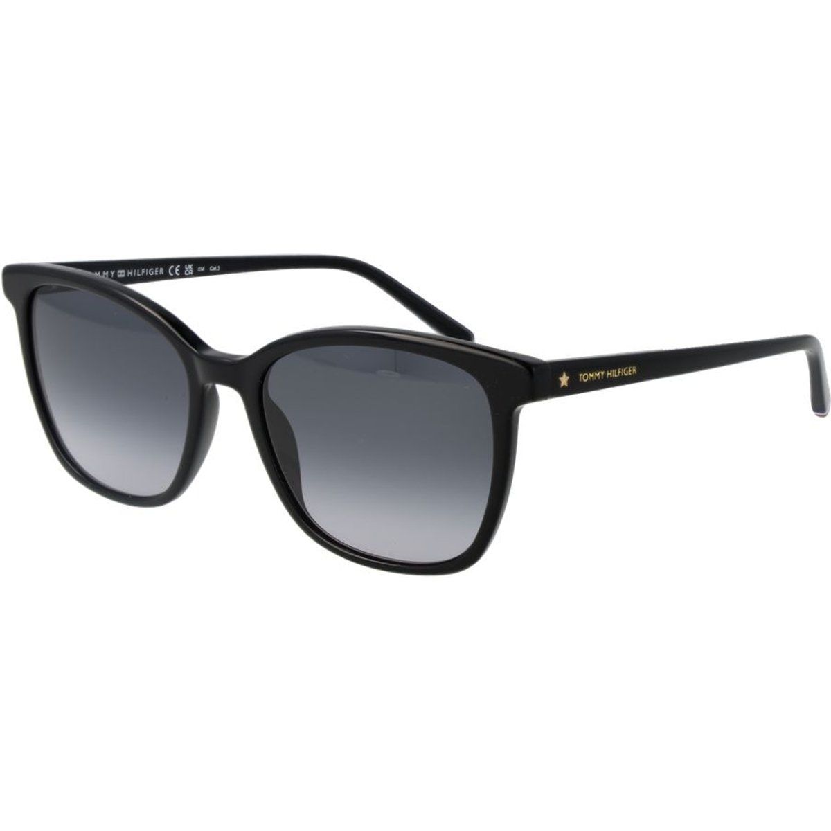 Klassische Sonnenbrille mit rechteckigem Rahmen
