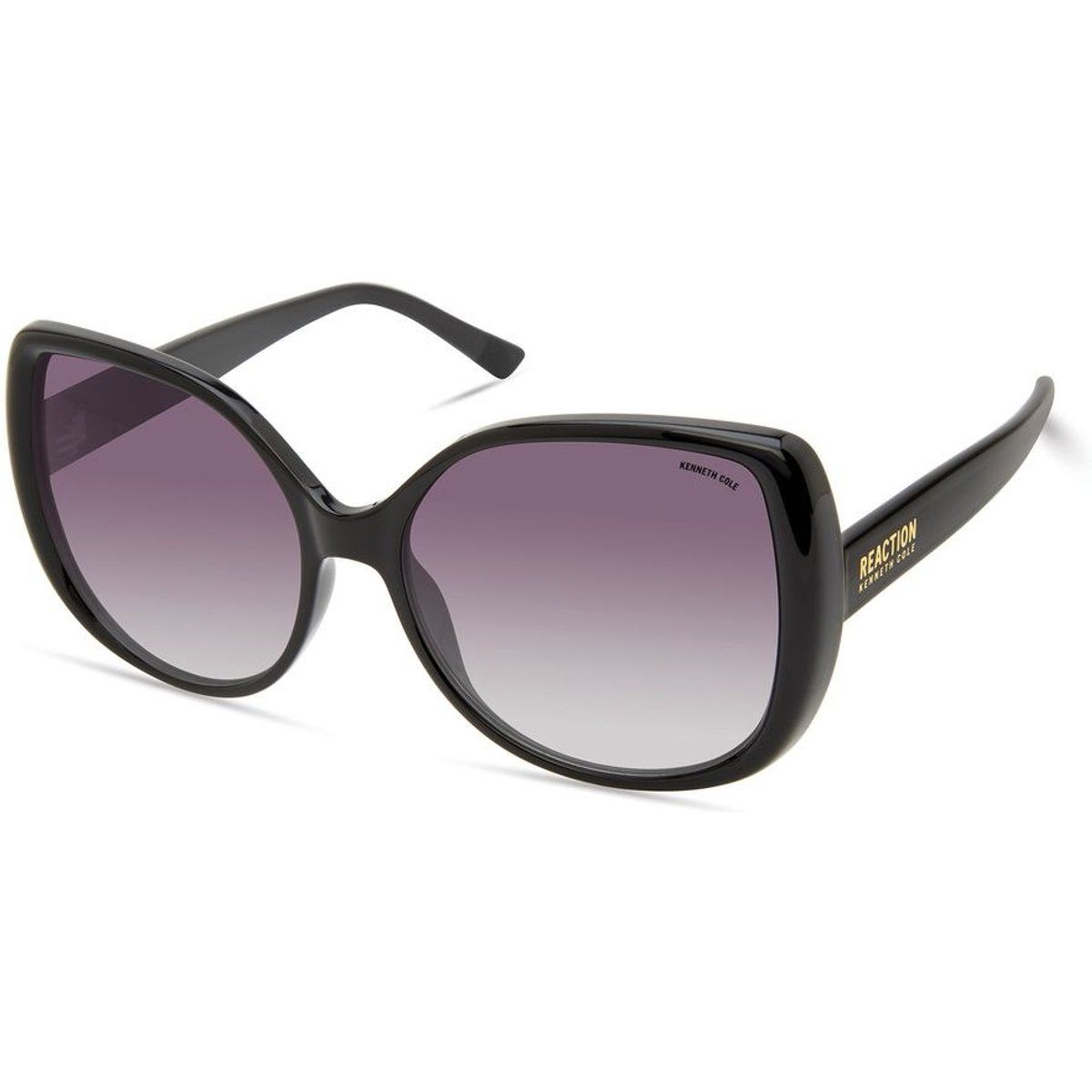 Übergroße Sonnenbrille mit Schmetterlingsrahmen