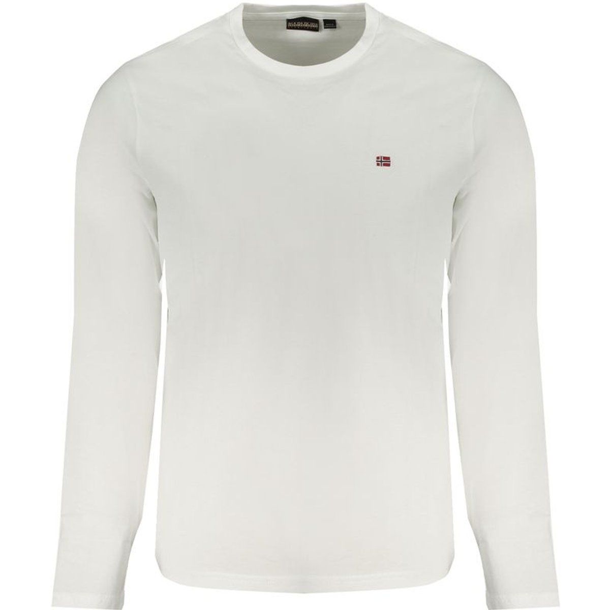 Klassisches Langarmshirt mit Rundhalsausschnitt