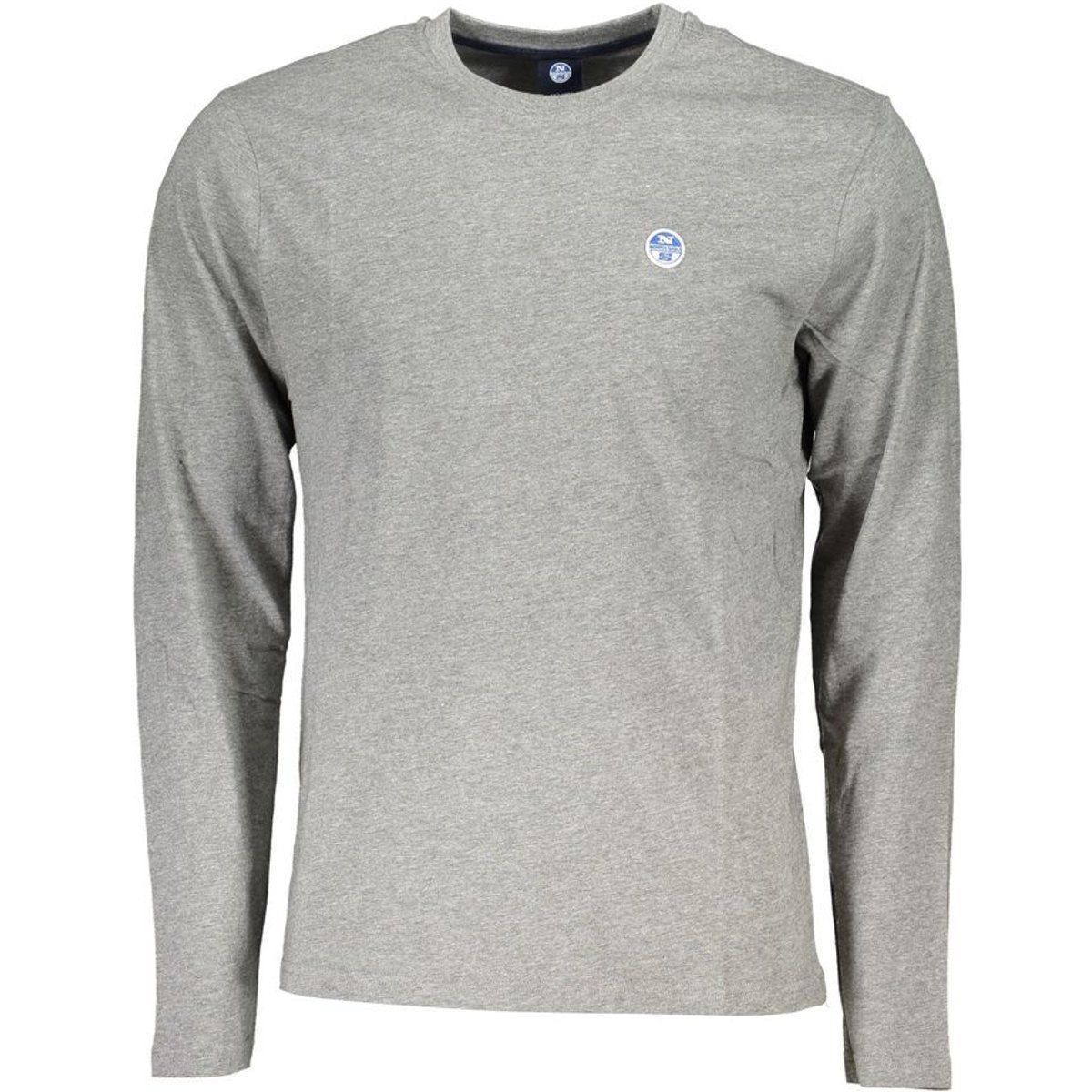Klassisches Langarmshirt mit Rundhalsausschnitt