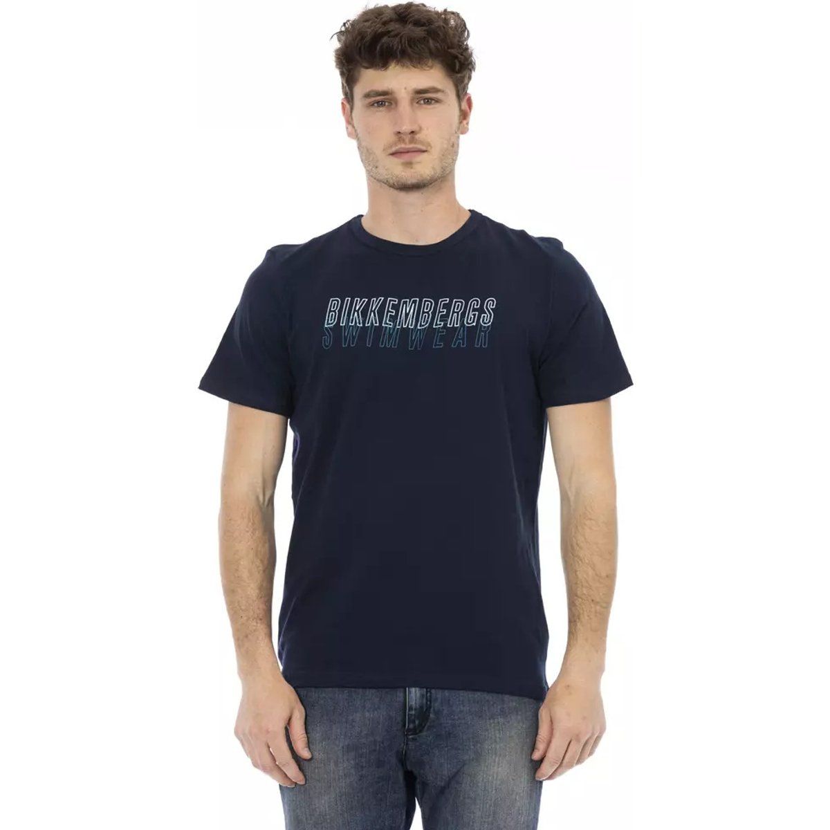 Baumwoll-T-Shirt mit Grafikprint