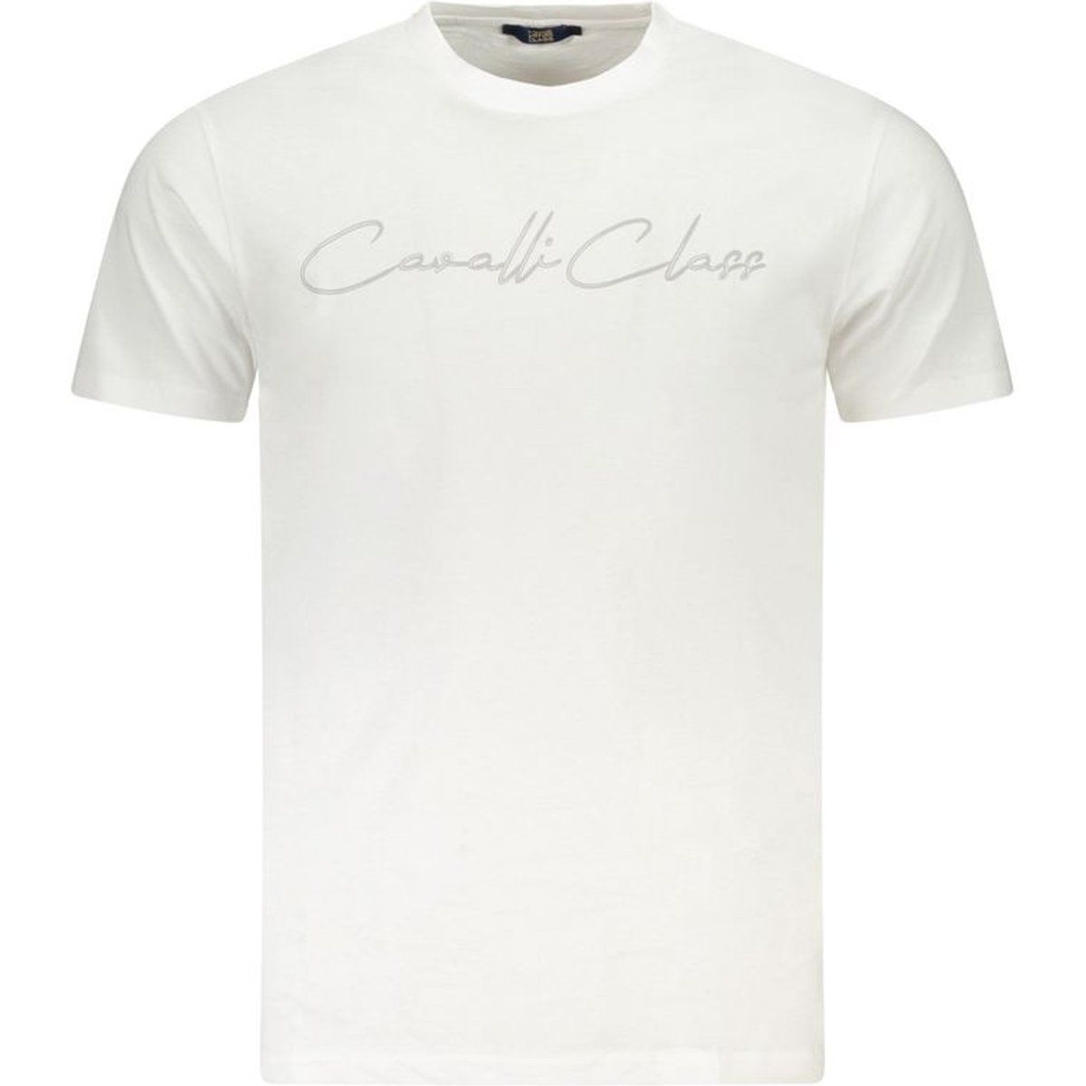 Klassisches T-Shirt mit Rundhalsausschnitt und Logo