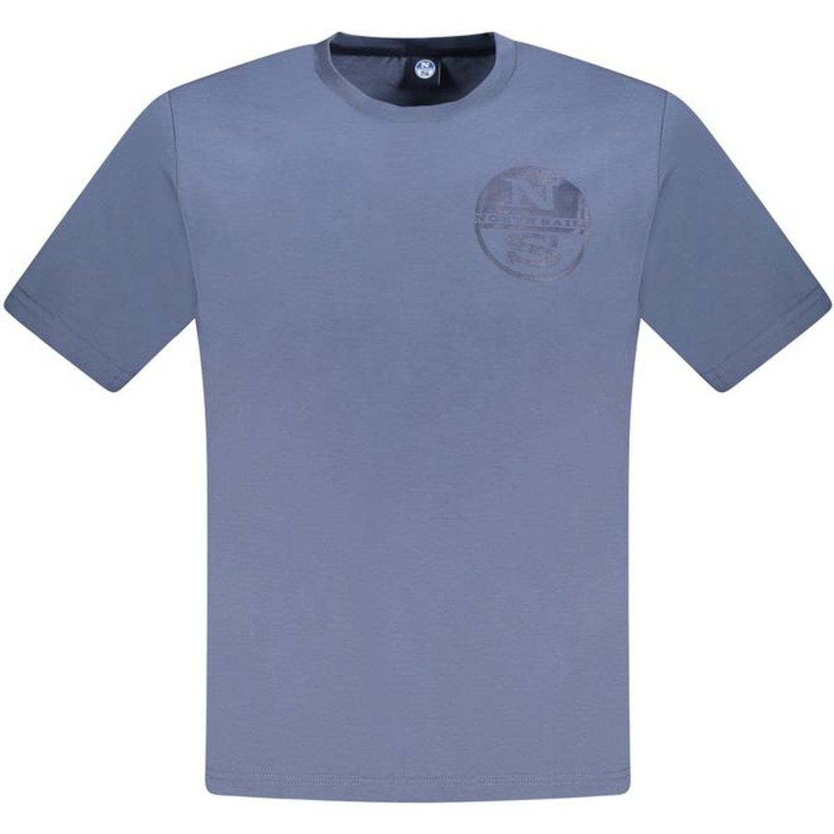 Lässiges Rundhals Kurzarm T-Shirt