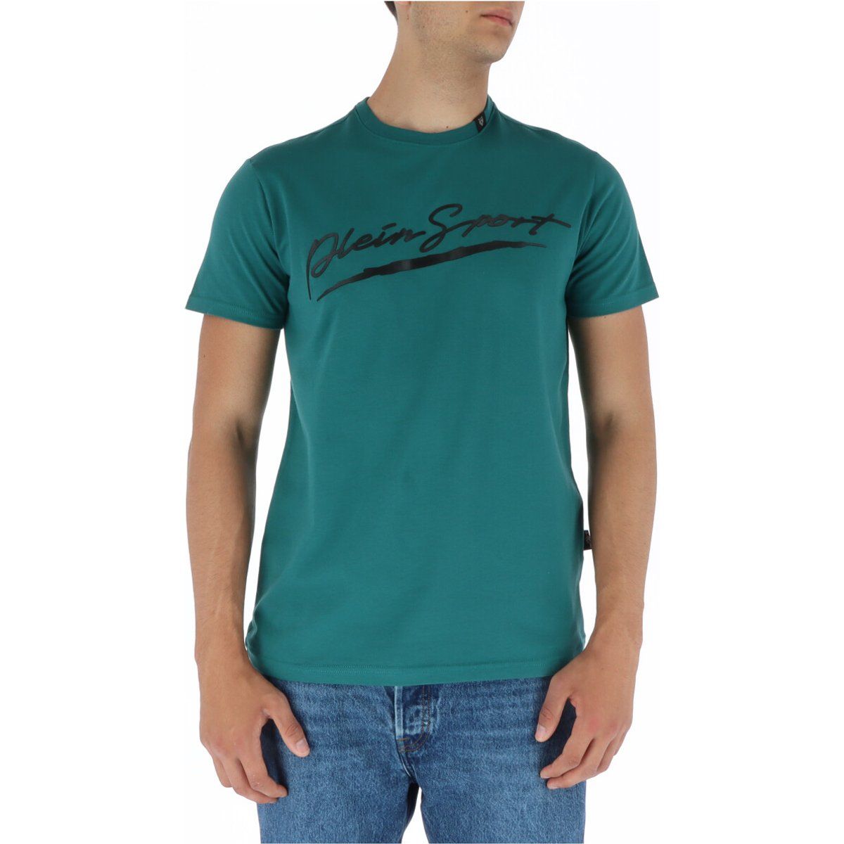 T-Shirt mit Logo-Print und kurzen Ärmeln