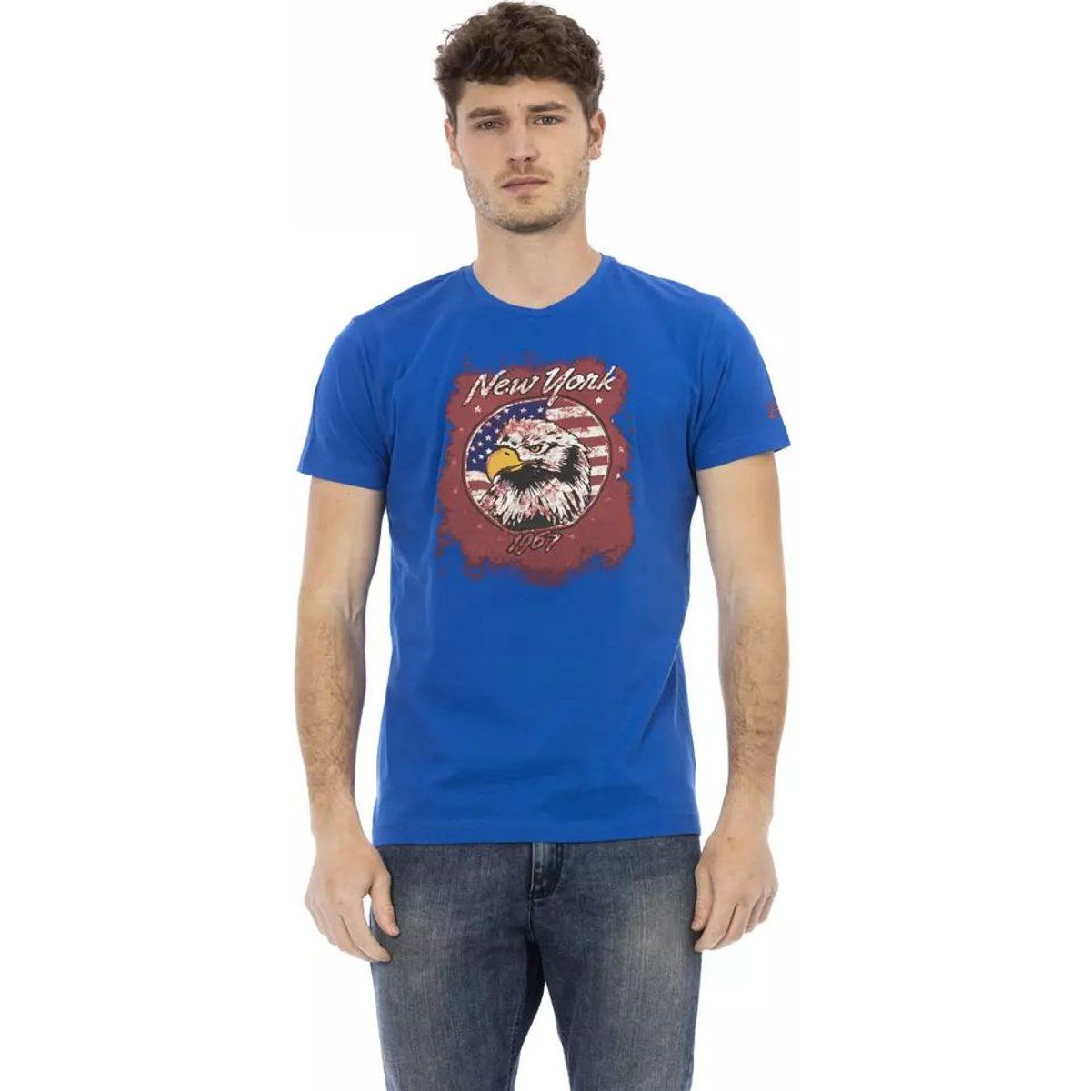 Vintage T-Shirt mit Adlergrafik