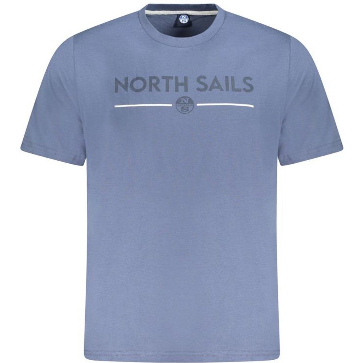 Klassisches Baumwoll-T-Shirt mit Logo-Print