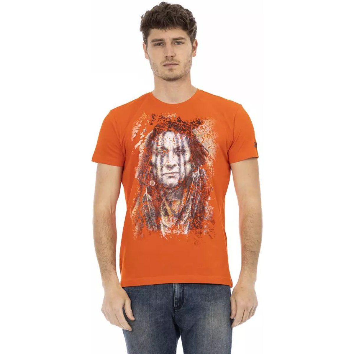 T-Shirt mit Indianer-Grafikdruck