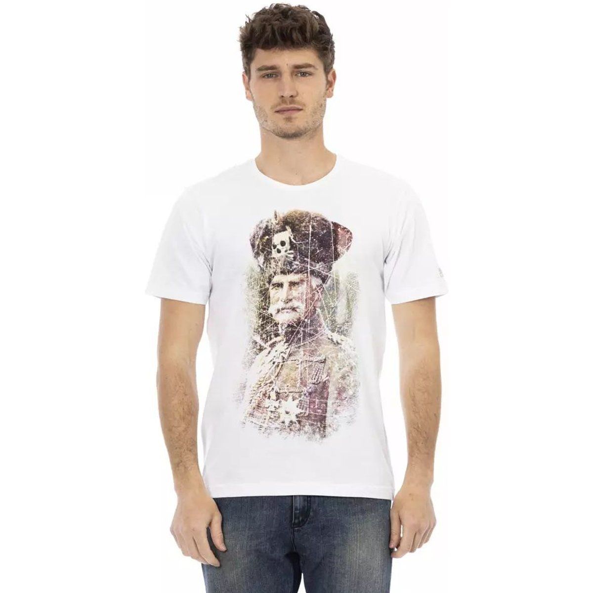 Herren T-Shirt mit Grafikprint und Rundhalsausschnitt