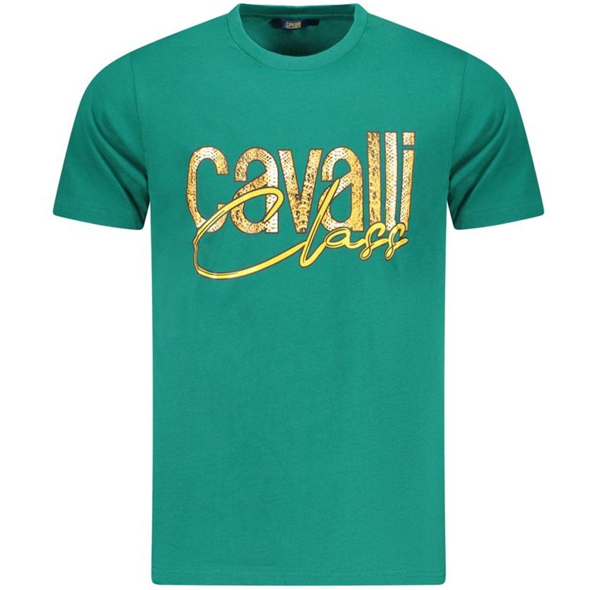 Cavalli Class Logo Baumwoll-T-Shirt