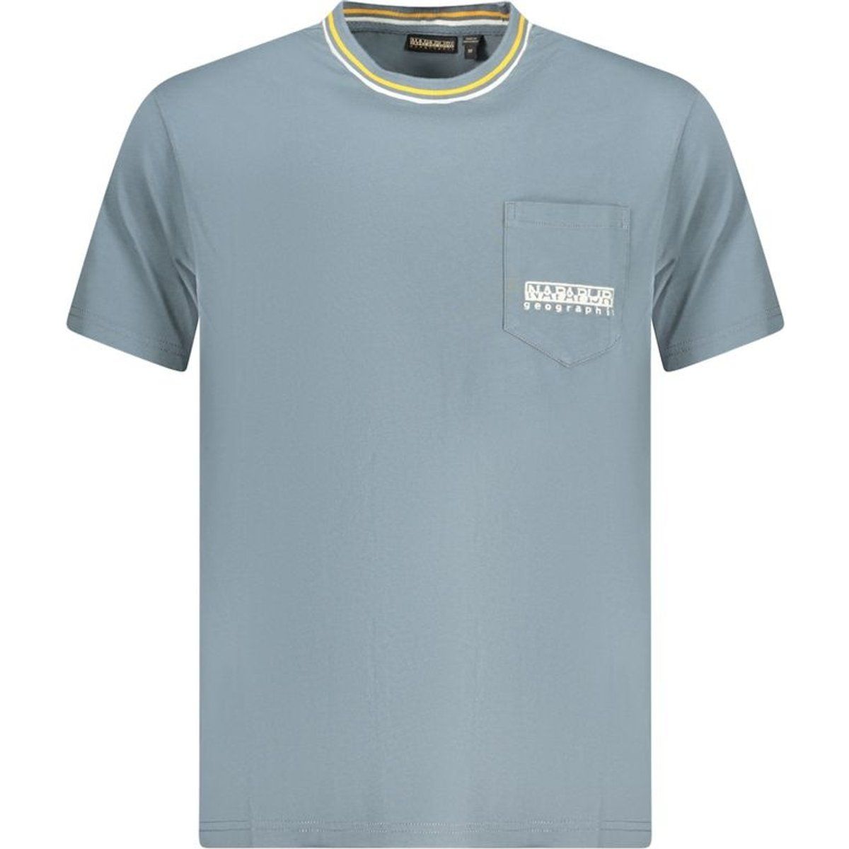 Basic T-Shirt aus Bio-Baumwolle mit Tasche