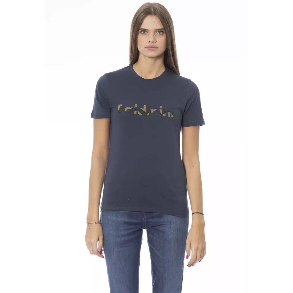 Kurzärmeliges T-Shirt mit Logo-Print