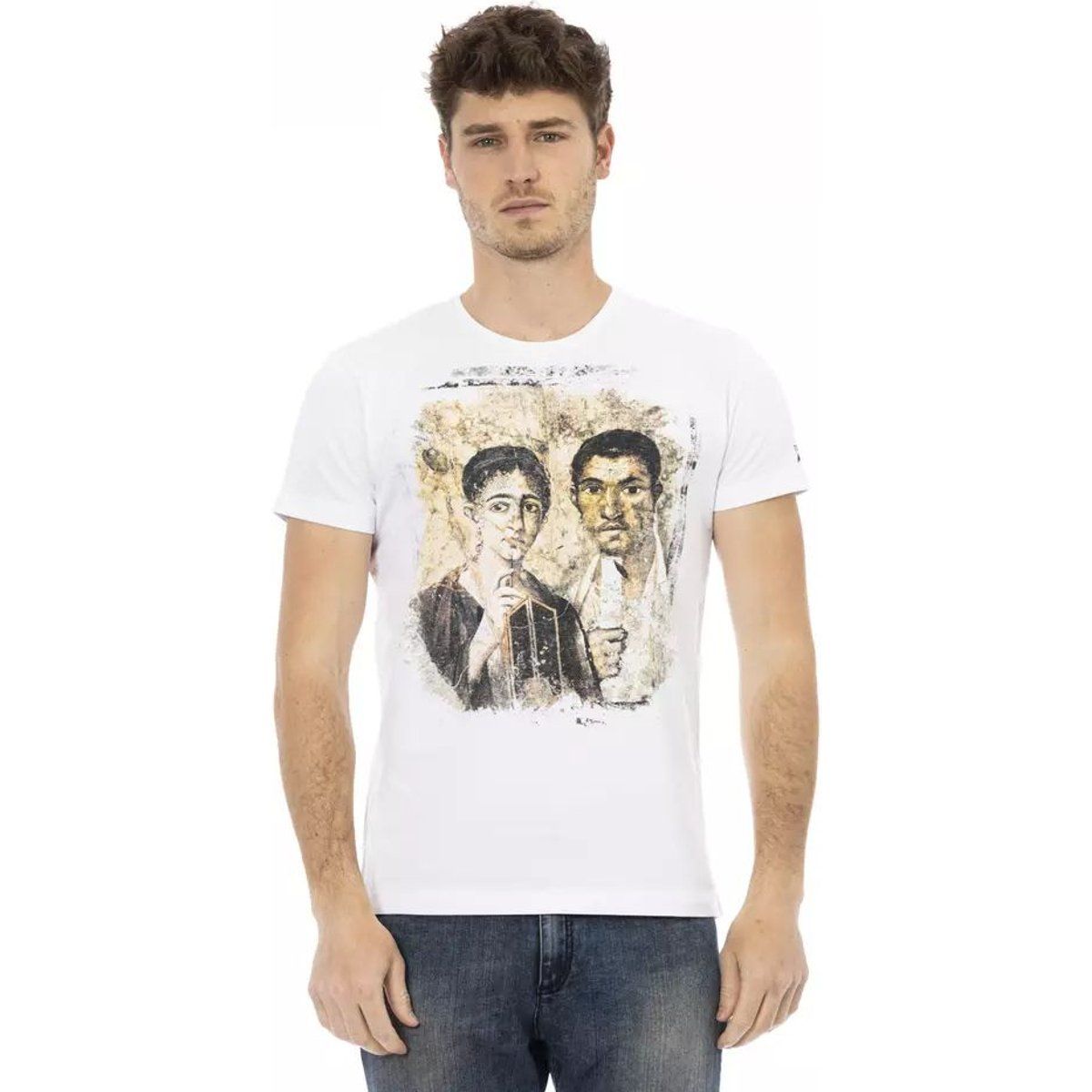 T-Shirt mit Grafikdruck und kurzen Ärmeln