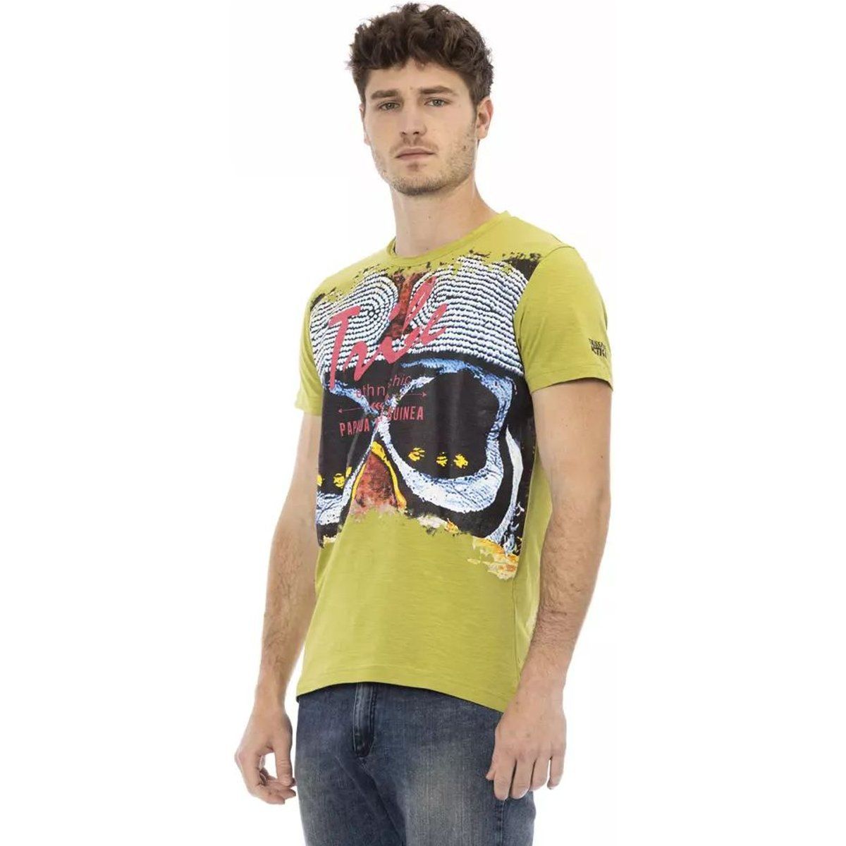 T-Shirt mit Grafikprint aus Baumwolle