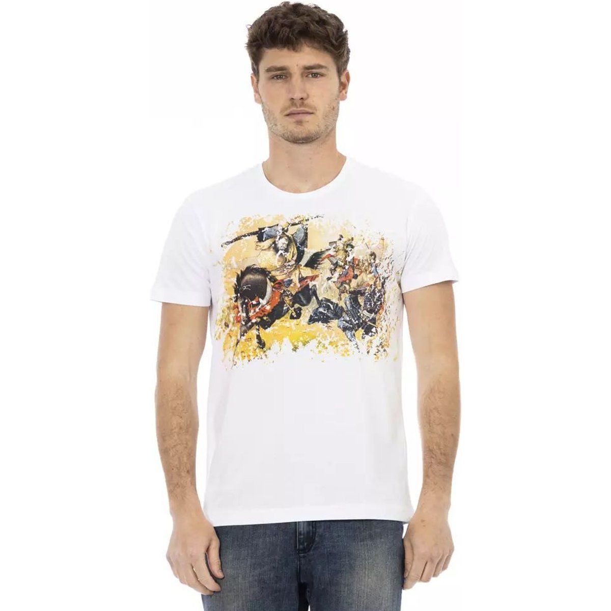 Lässiges T-Shirt mit Grafikprint