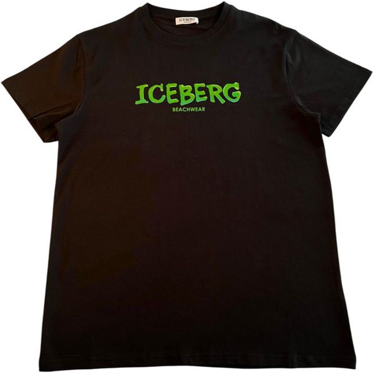 Lässiges Baumwoll T-Shirt mit Logo-Grafik