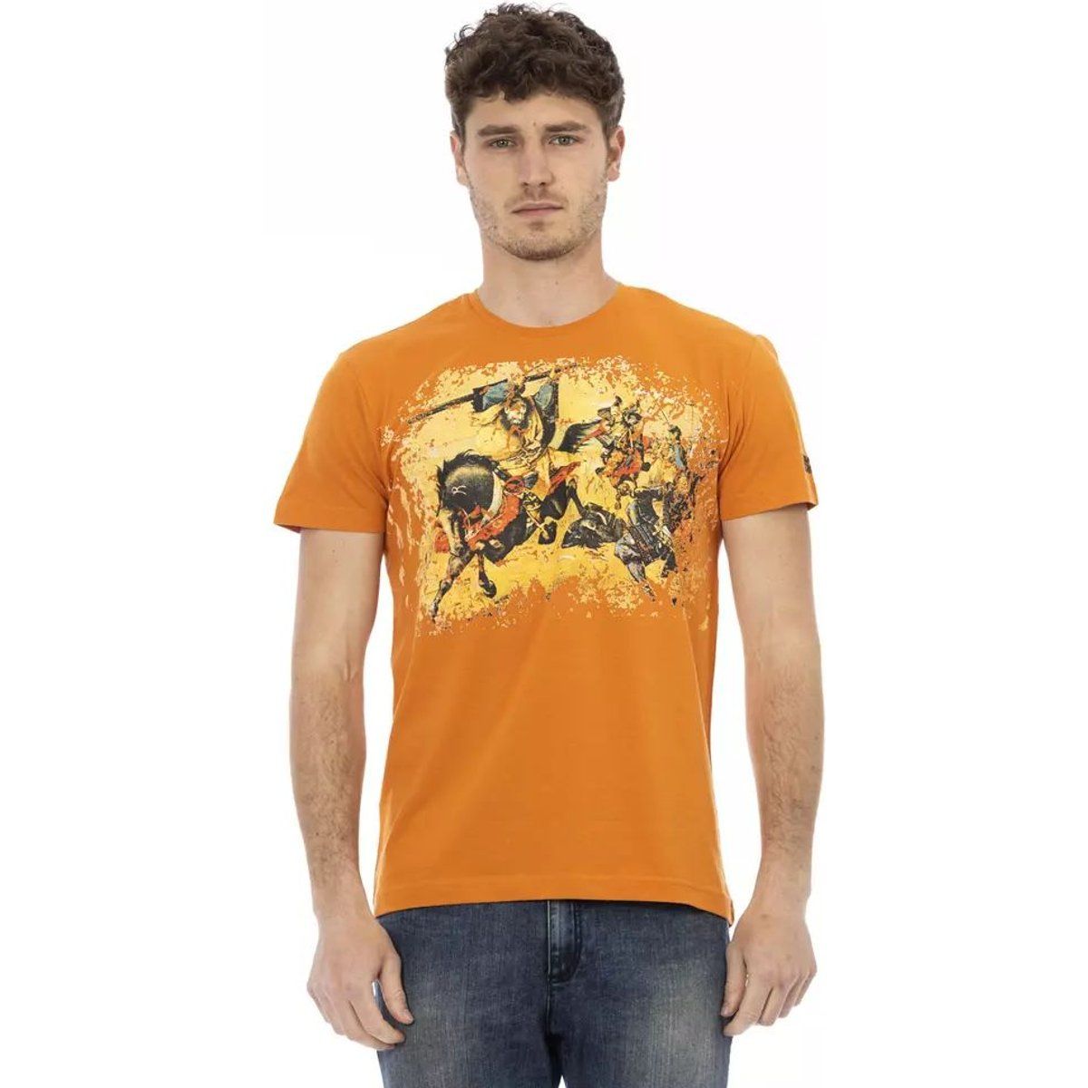 Grafik T-Shirt mit kurzen Ärmeln
