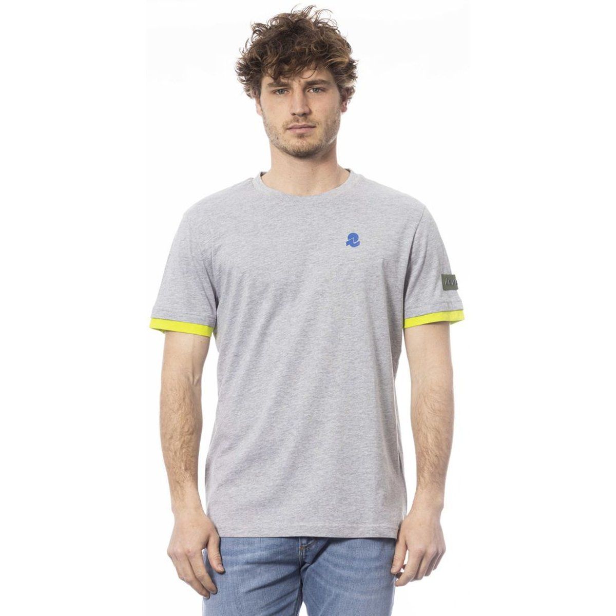 Lässiges Kurzarmshirt mit Rundhalsausschnitt