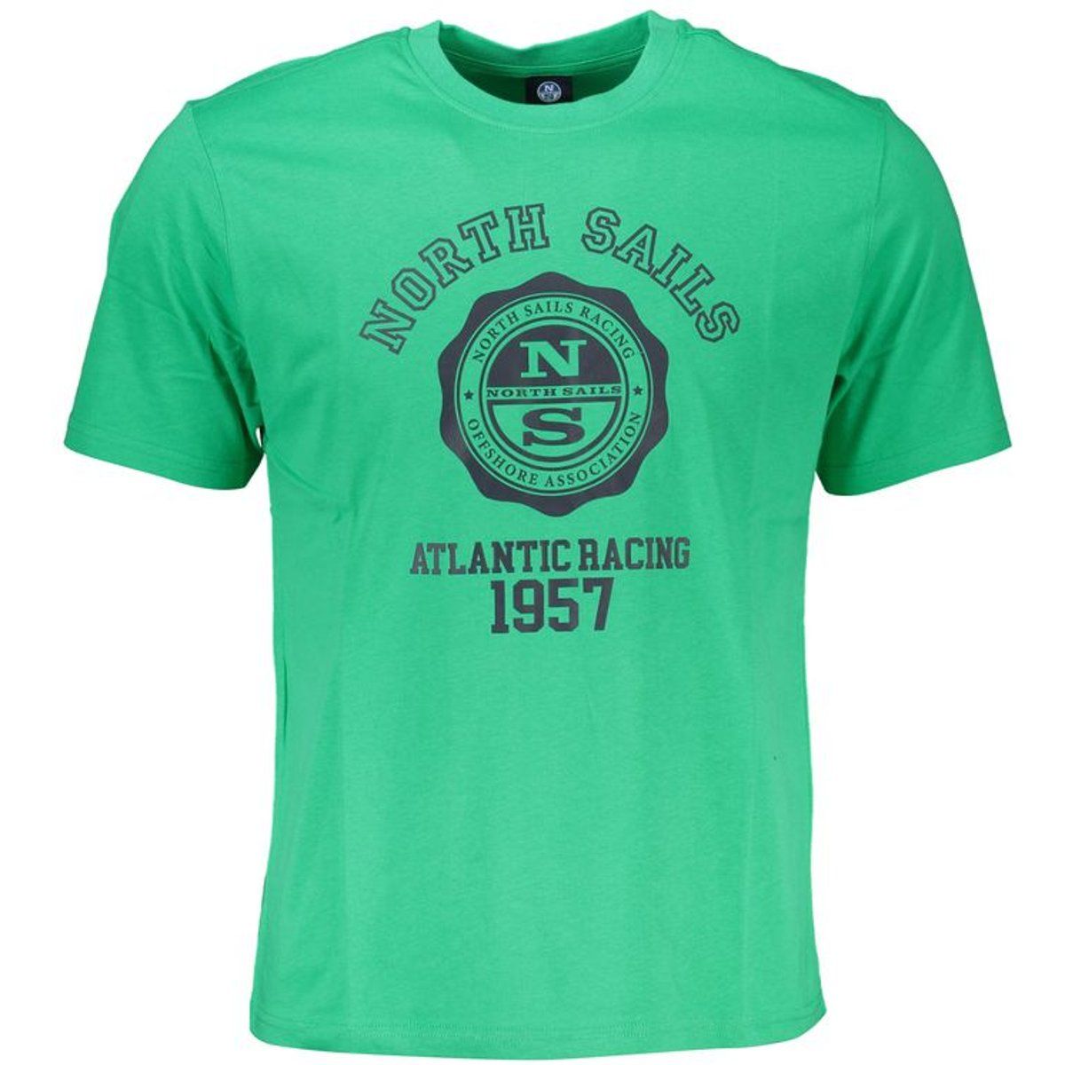 Baumwoll T-Shirt mit Vintage-Grafikprint