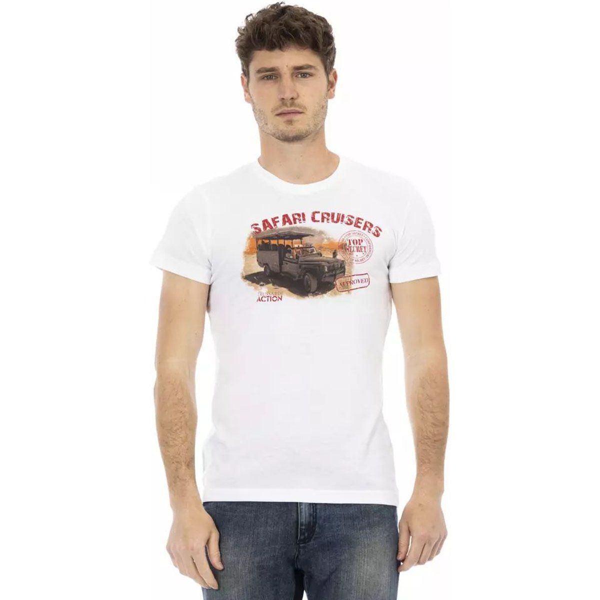 T-Shirt mit Safari-Grafikdruck