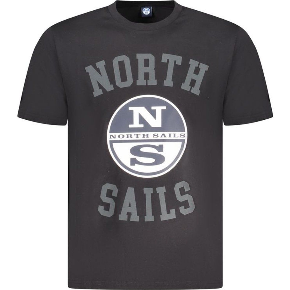 T-Shirt mit grafischem Logo-Print aus Baumwolle