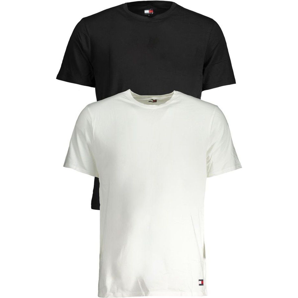 Klassisches Baumwoll-T-Shirt Set mit Rundhalsausschnitt